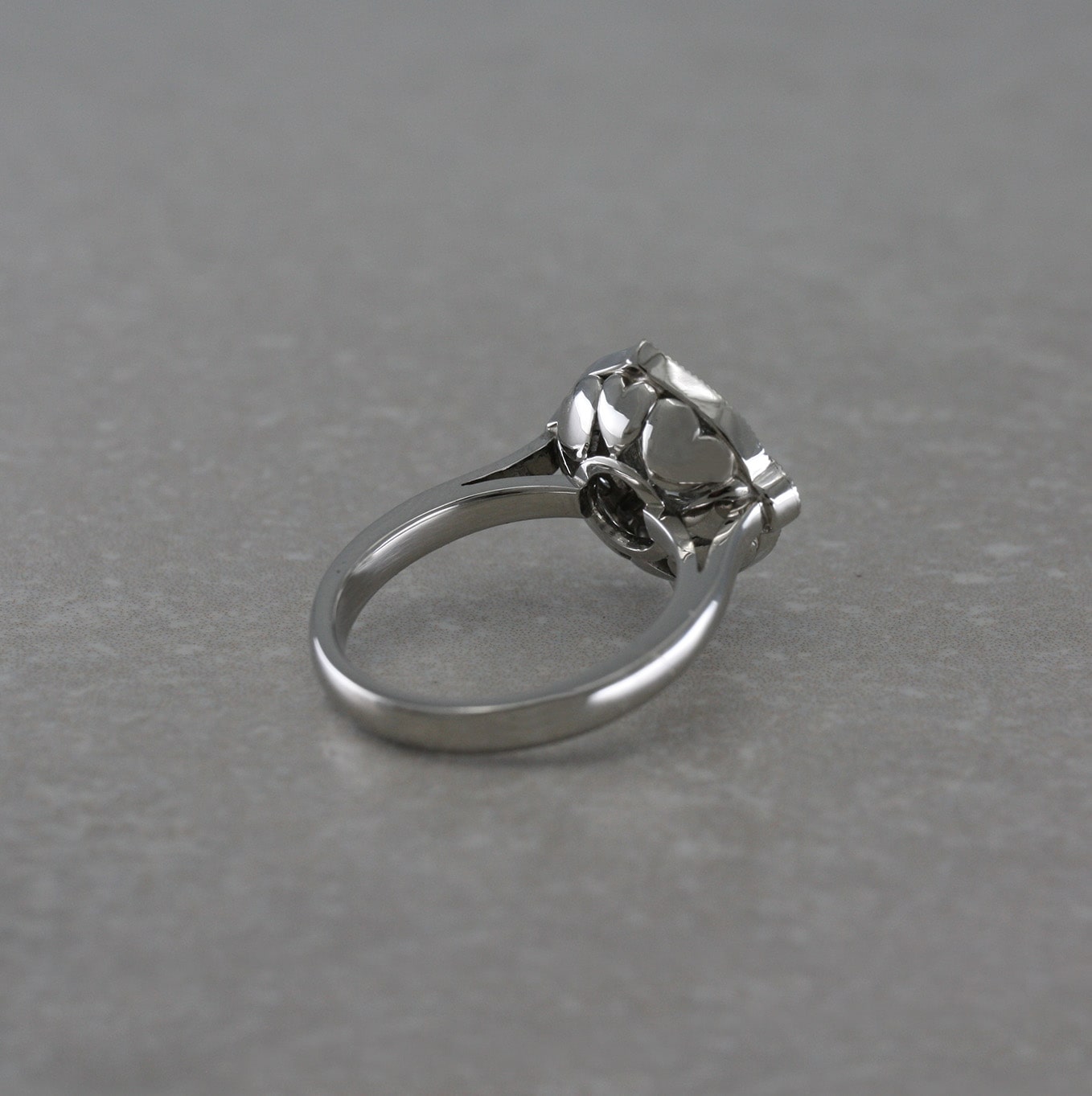 Platinum, 1.5ct Lab-Grown Diamond “Farah” Ring
