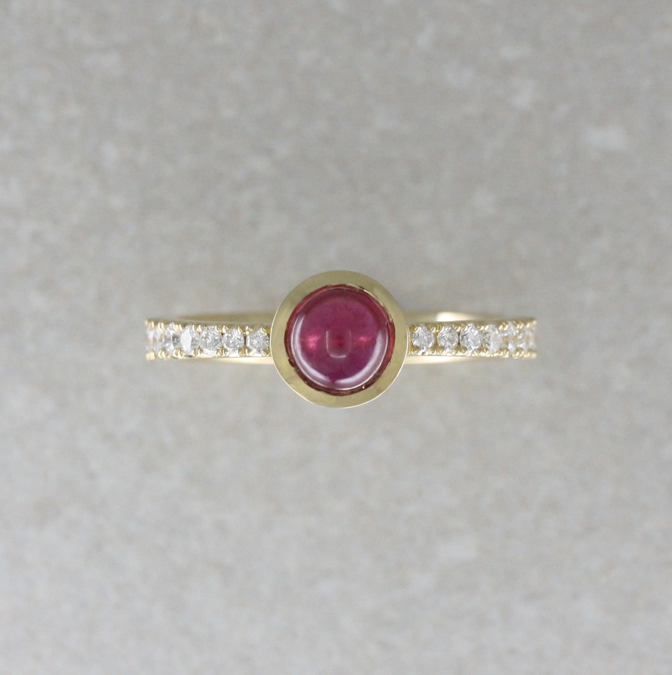 18ct Gold, Ruby and Diamond “Pettiswood” Ring